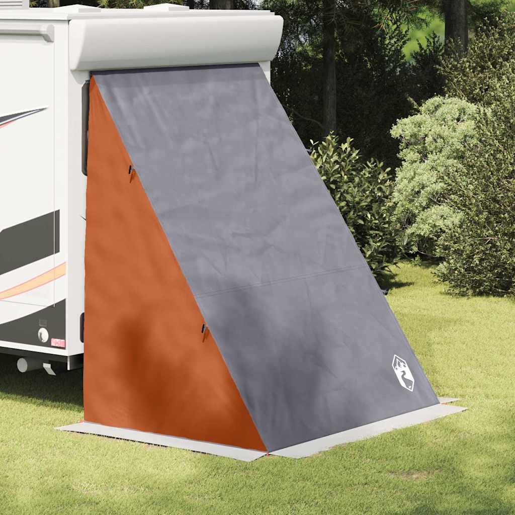 Achterkleptent met dak Grijs en Oranje 190 x 150 x 185 cm taft is nu te koop bij PeponiXL, paradijselijk wonen!