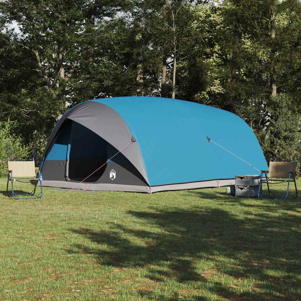 Tunnel tent met dak met opslag Blauw 500 x 348 x 200 cm taft is nu te koop bij PeponiXL, paradijselijk wonen!