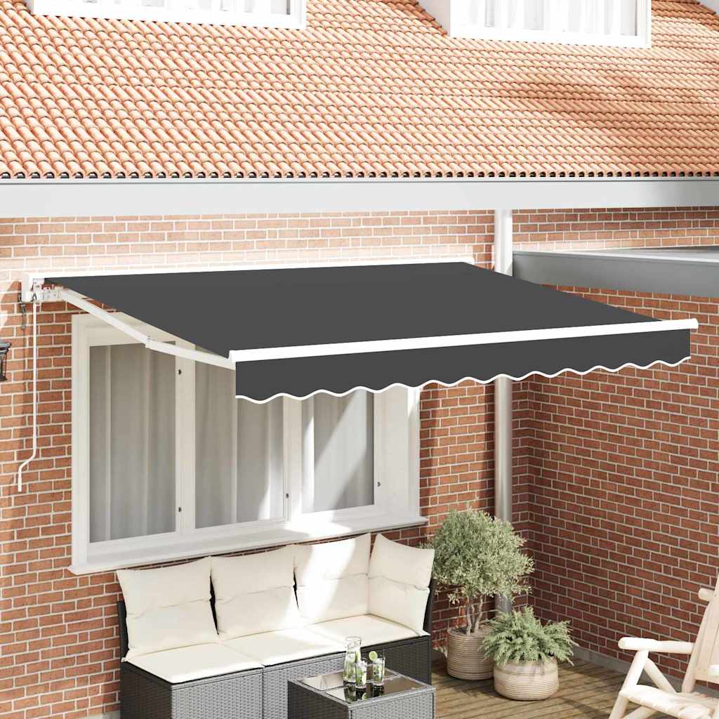 Zijde Frame Antraciet 250 x 200 cm Polyester met PU-coating is nu te koop bij PeponiXL, paradijselijk wonen!