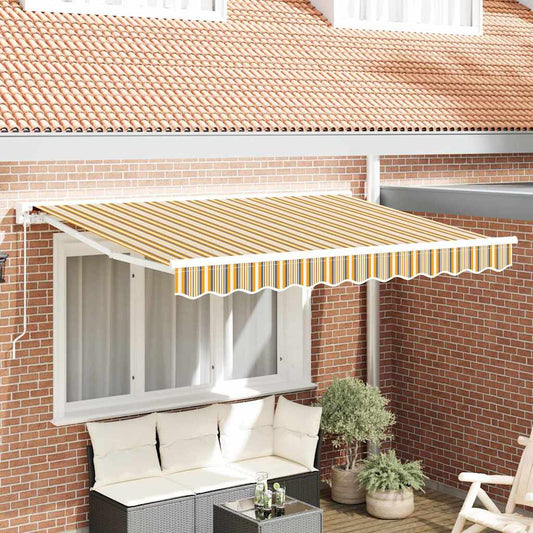 Zijde Frame Geel en Grijs 250 x 200 cm Polyester met PU-coating is nu te koop bij PeponiXL, paradijselijk wonen!