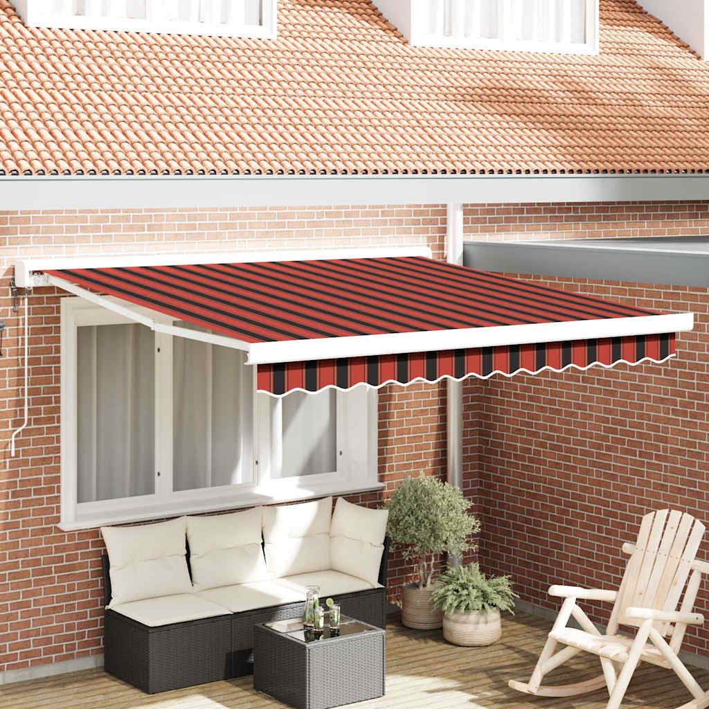 Markies Oranje en Bruin 300 x 250 cm Polyester en Aluminium is nu te koop bij PeponiXL, paradijselijk wonen!