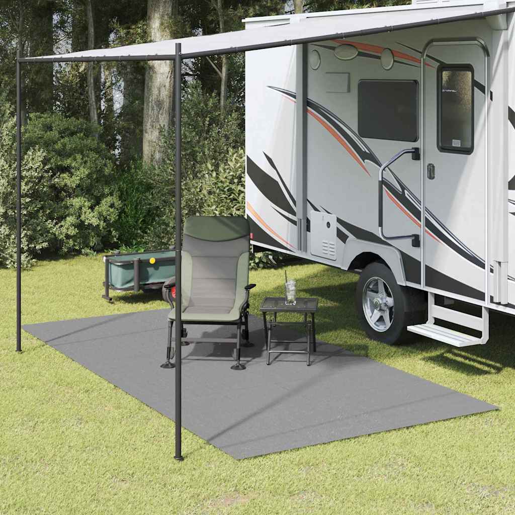 Tenttapijt Antraciet 250 x 250 cm Polyester is nu te koop bij PeponiXL, paradijselijk wonen!
