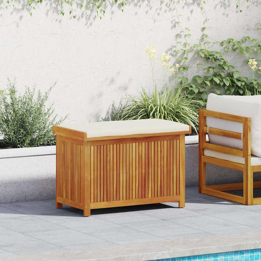 Kussenbox voor buiten 90x50x60,5 cm massief acaciahout is nu te koop bij PeponiXL, paradijselijk wonen!