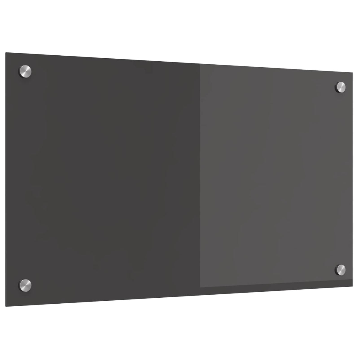 Keukenachterwand Donkergrijs 70 x 40 cm gehard glas is nu te koop bij PeponiXL, paradijselijk wonen!