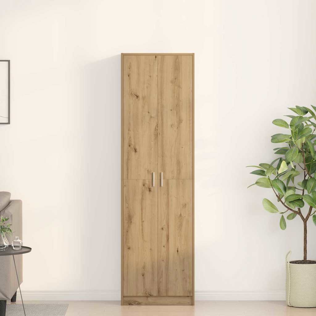 Kledingkast Artisan Eiken 55 x 25 x 189 cm Bewerkt hout is nu te koop bij PeponiXL, paradijselijk wonen!