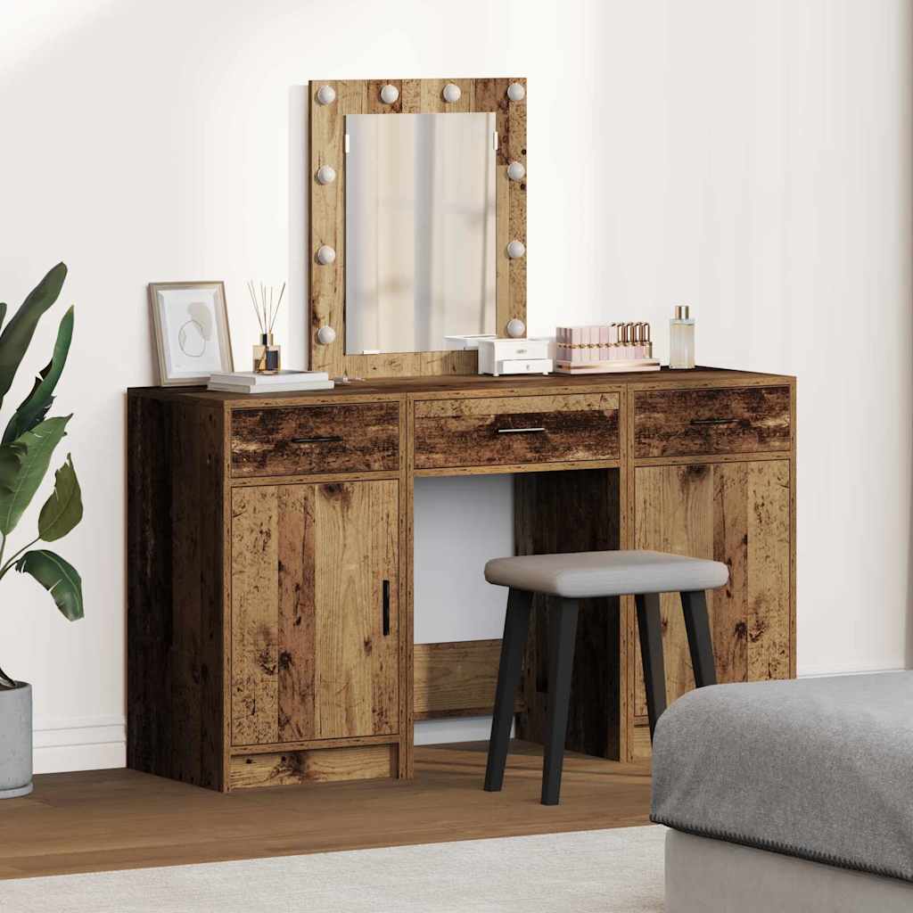 Plafondtafel met lade Bruin 50 x 41 x 135 cm Bewerkt hout is nu te koop bij PeponiXL, paradijselijk wonen!