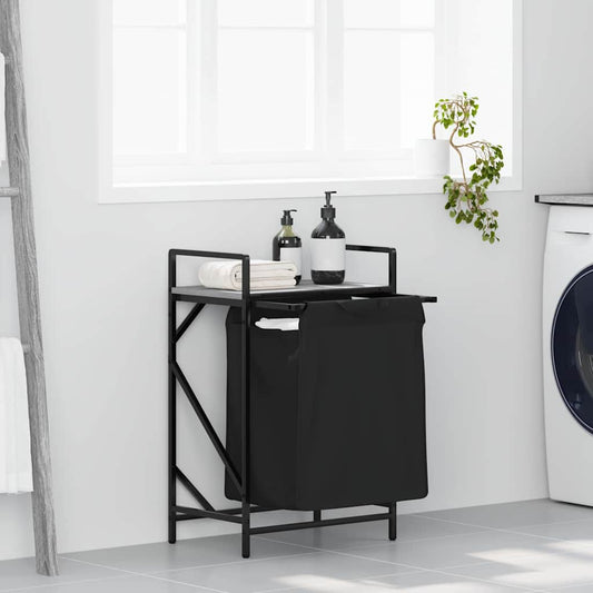 Wasmand 1 vak met plank grijs sonoma eiken is nu te koop bij PeponiXL, paradijselijk wonen!
