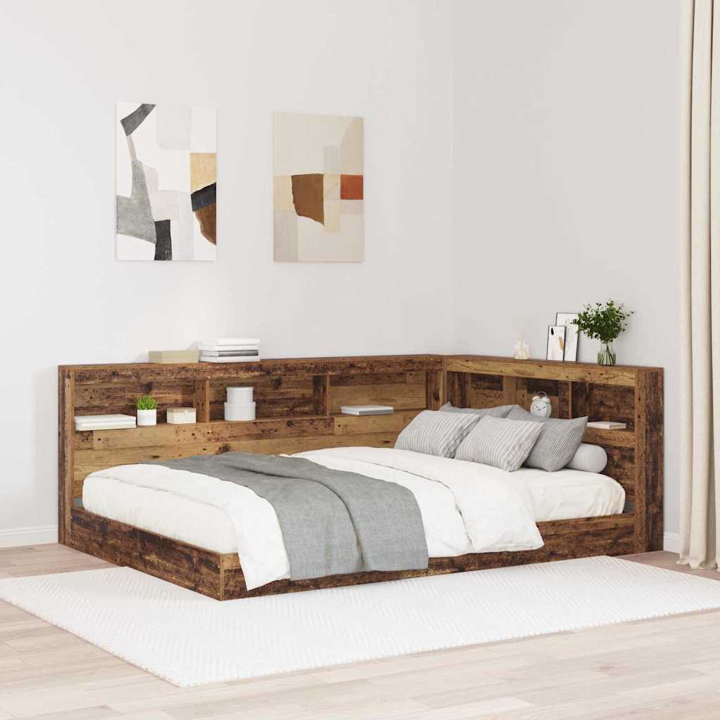 Opberghoofdbord Oud Hout Bewerkt hout is nu te koop bij PeponiXL, paradijselijk wonen!