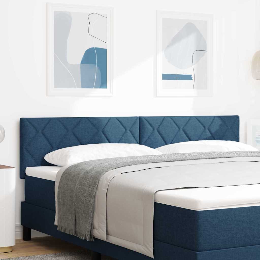 Hoofdbord Blauw 180 cm Stof is nu te koop bij PeponiXL, paradijselijk wonen!