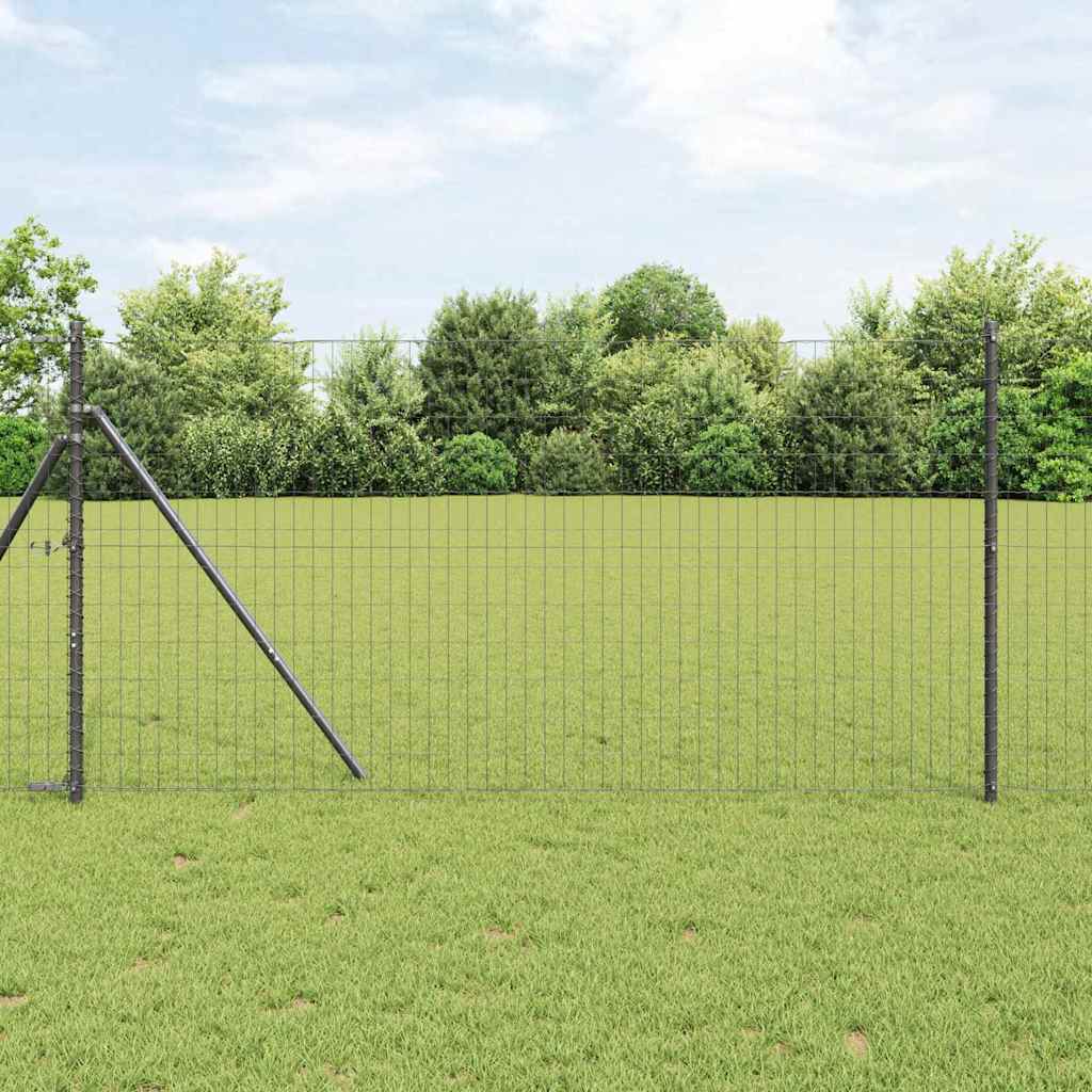 Euro Hek Grijs 1,2 x 10 m PVC-gecoat ijzer is nu te koop bij PeponiXL, paradijselijk wonen!