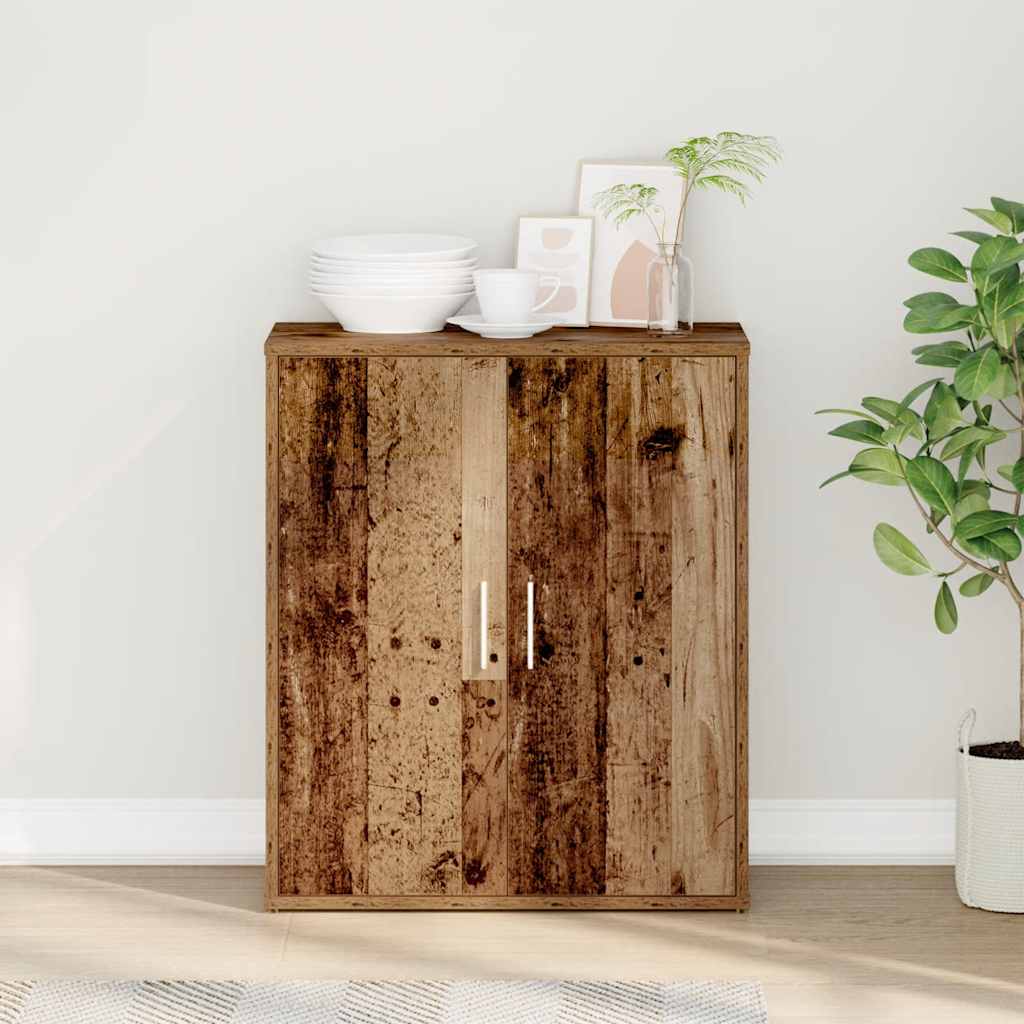 Dressoir Oud Hout 60x31x70 cm Engineered Wood is nu te koop bij PeponiXL, paradijselijk wonen!