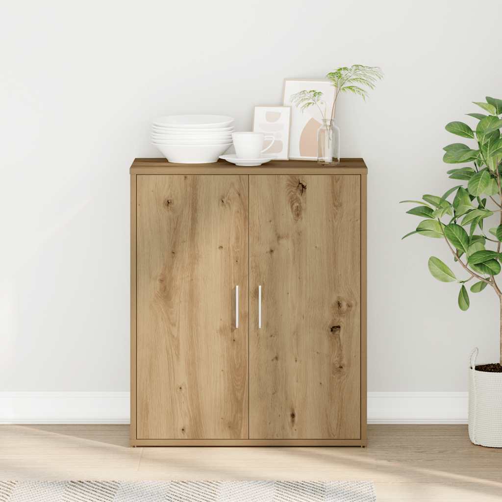 Dressoir Artisan Eiken 60x31x70 cm Engineered Wood is nu te koop bij PeponiXL, paradijselijk wonen!