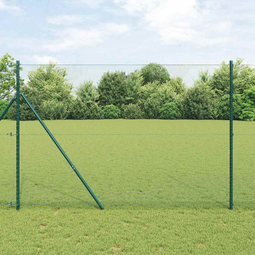 Hexagon Hek Groen 1,5 x 10 m PVC is nu te koop bij PeponiXL, paradijselijk wonen!