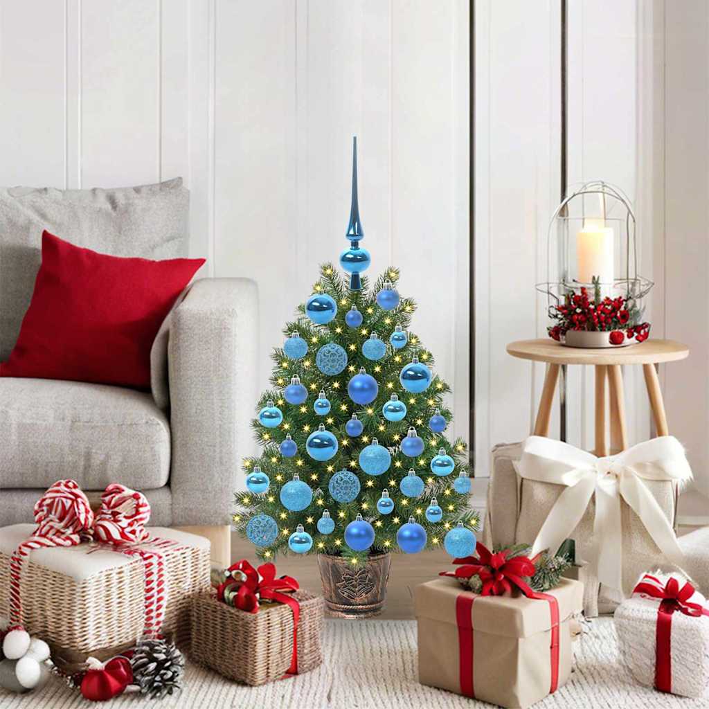 Kunstkerstboom Groen 75 cm PE en PVC is nu te koop bij PeponiXL, paradijselijk wonen!