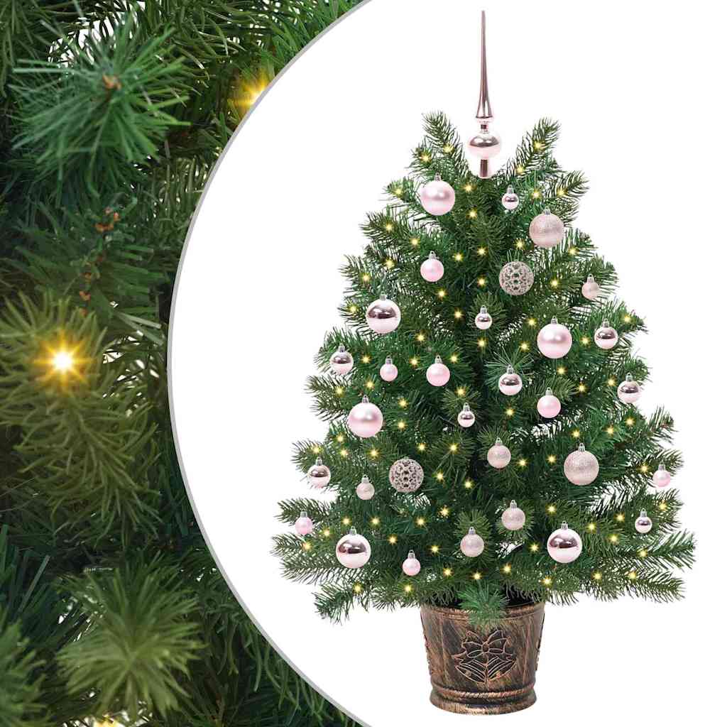 Kunstkerstboom met 150 LED met standaard Groen 95 cm PE en PVC is nu te koop bij PeponiXL, paradijselijk wonen!