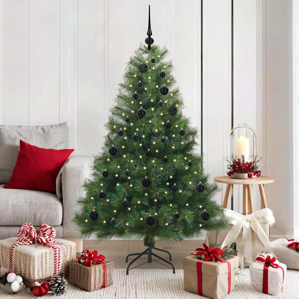 Kunstkerstboom met 150 LED met standaard Groen 150 cm PE en PVC is nu te koop bij PeponiXL, paradijselijk wonen!