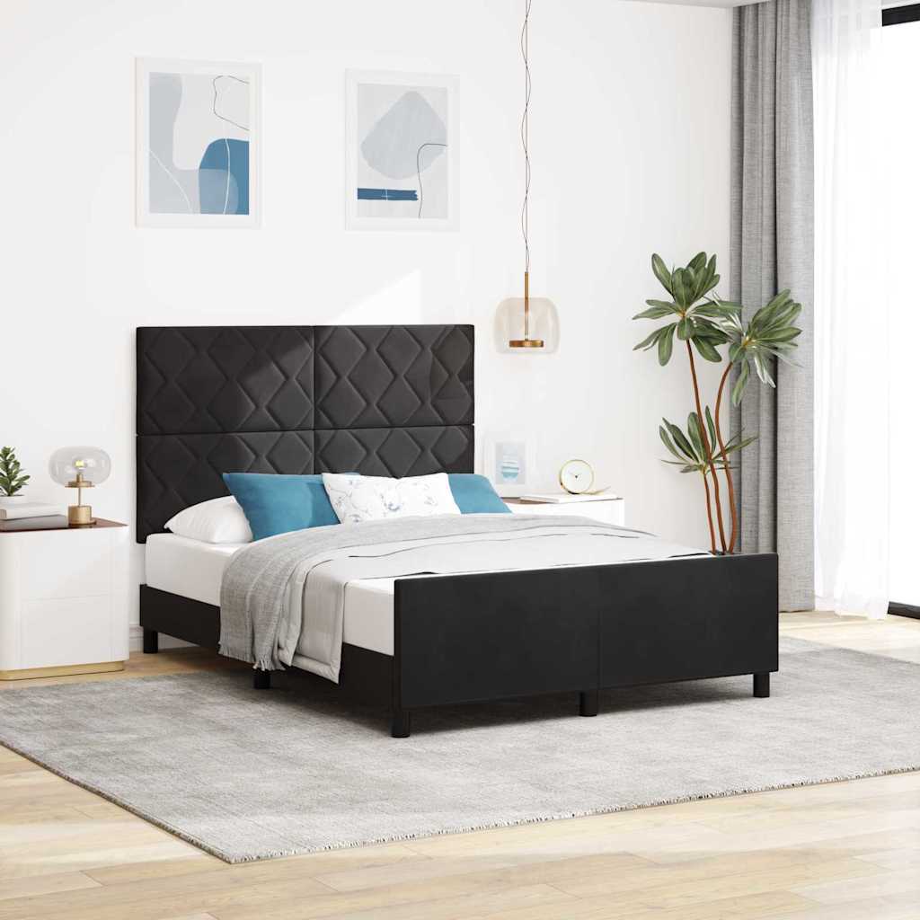 Boxspringbed met hoofdeinde Zwart 160 x 200 cm Fluweel is nu te koop bij PeponiXL, paradijselijk wonen!