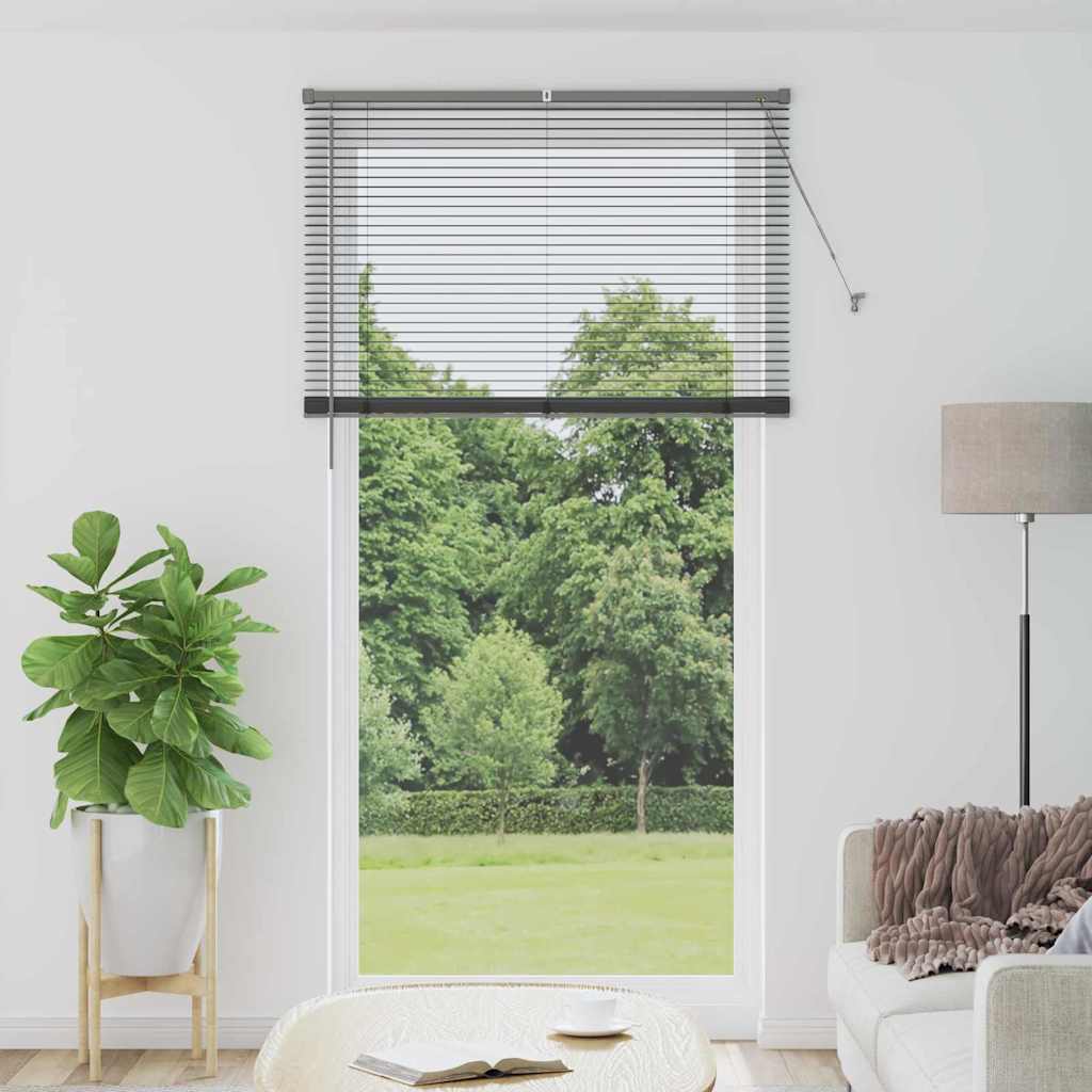 Venetiaanse Jaloezieën Donkergrijs 220 x 120 cm Aluminium is nu te koop bij PeponiXL, paradijselijk wonen!