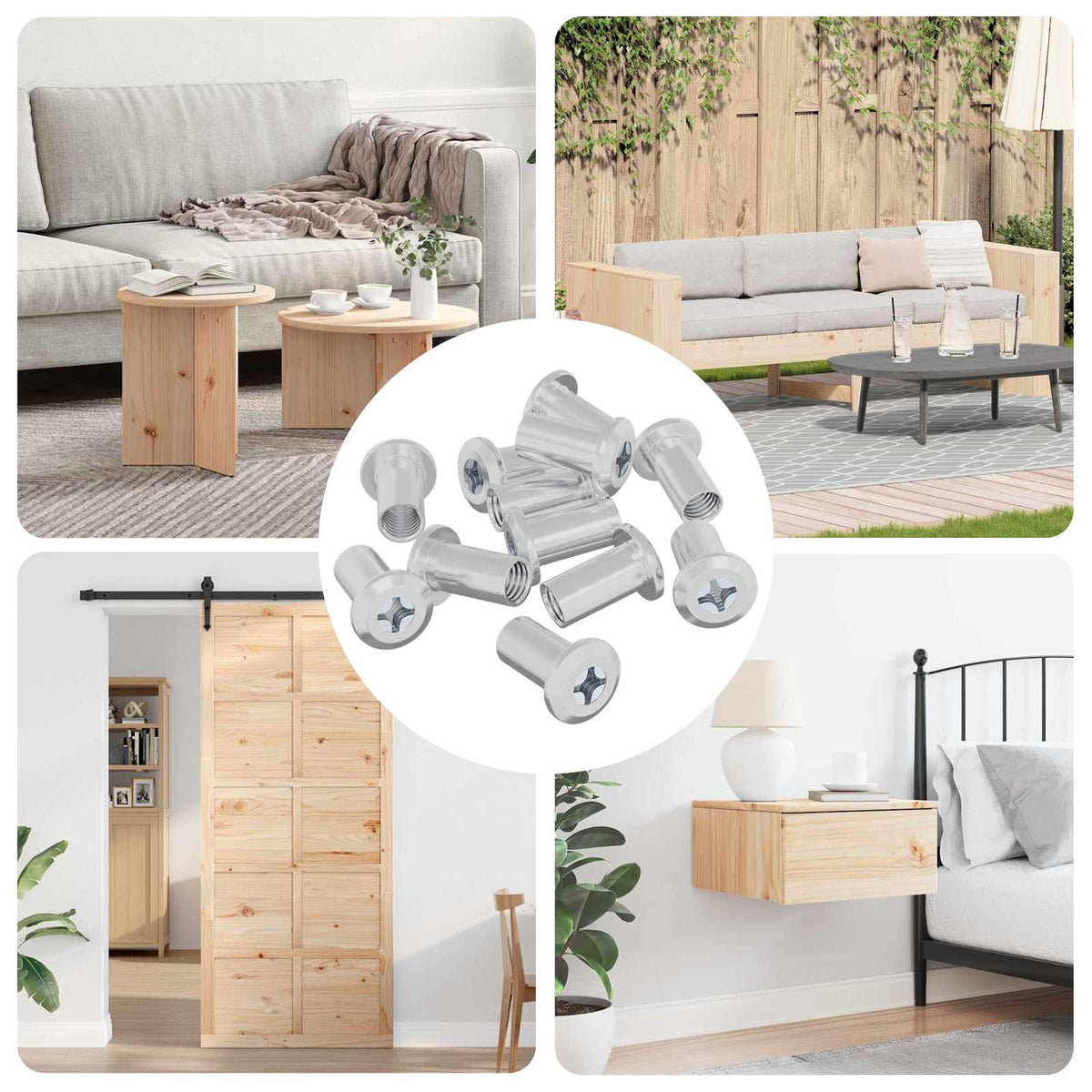 Slotmoer 3673 pcs Nikkel Staal is nu te koop bij PeponiXL, paradijselijk wonen!