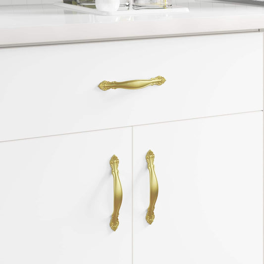 Handvat 2 pcs Goud 143 x 19,2 x 20 mm Zinklegering is nu te koop bij PeponiXL, paradijselijk wonen!