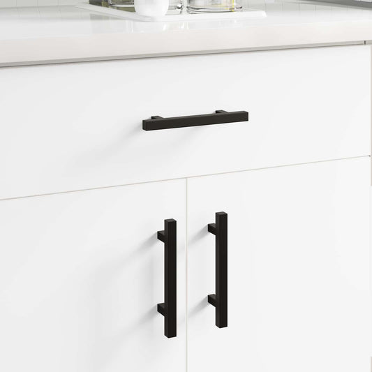 Kasthandgreep 2 pcs Zwart 150 x 12,3 x 35,2 mm Roestvrij staal is nu te koop bij PeponiXL, paradijselijk wonen!