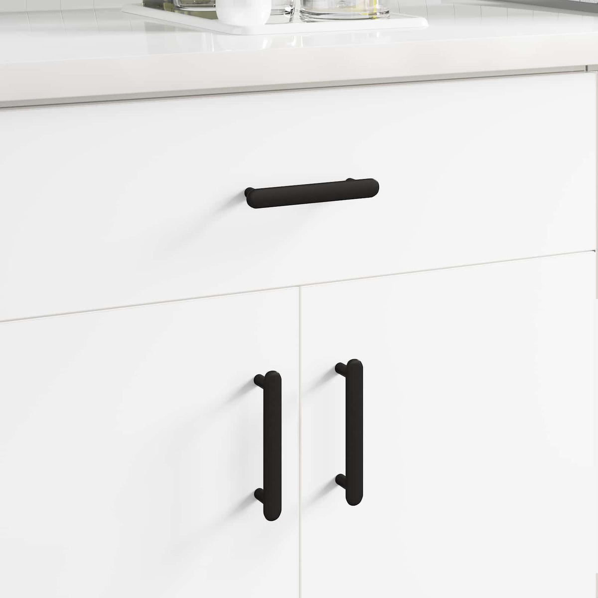 Kasthandgreep 2 pcs Zwart 121 x 16.6 x 28.3 mm IJzer is nu te koop bij PeponiXL, paradijselijk wonen!