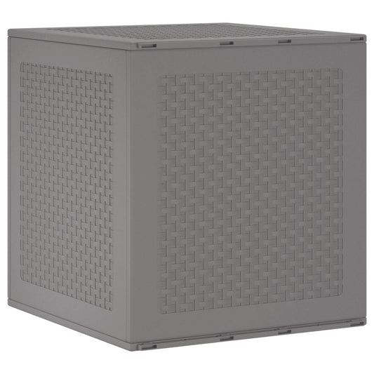 Opbergbox met opslag Lichtgrijs 55 x 53 x 57 cm Polypropyleen is nu te koop bij PeponiXL, paradijselijk wonen!
