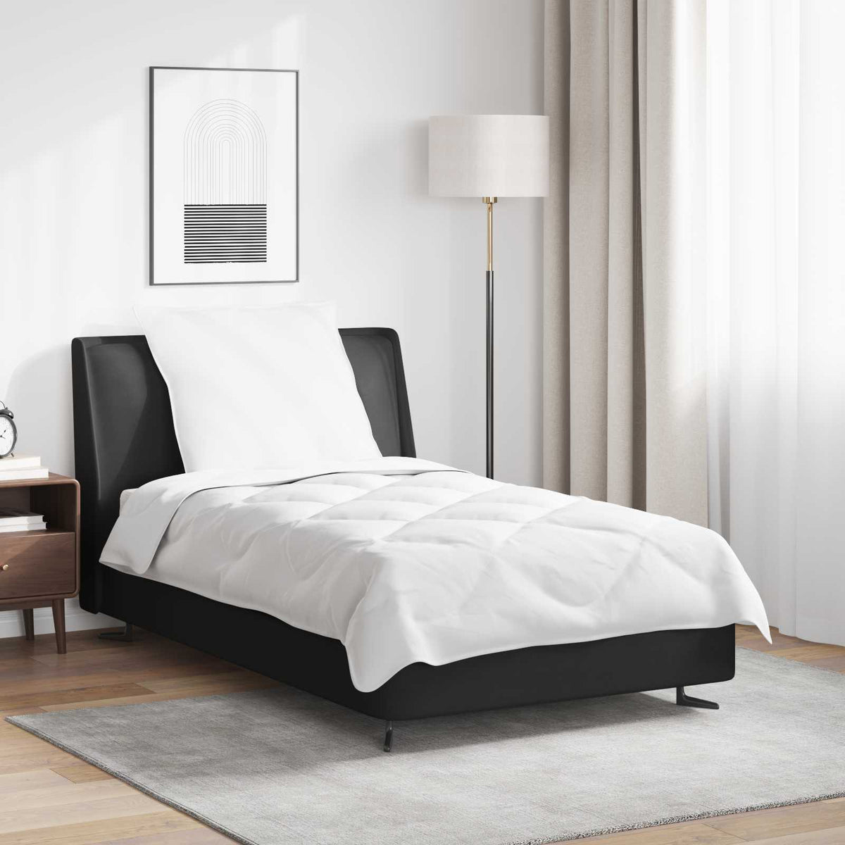 Dekbed met kussen 2 pcs Wit Microvezel is nu te koop bij PeponiXL, paradijselijk wonen!