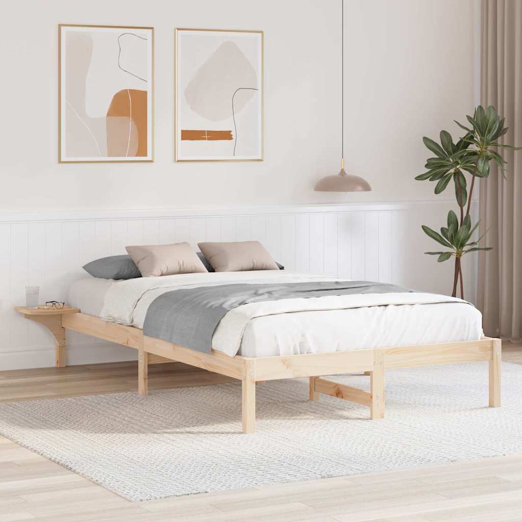 Bedframe Naturel 120 x 190 cm Massief grenenhout is nu te koop bij PeponiXL, paradijselijk wonen!