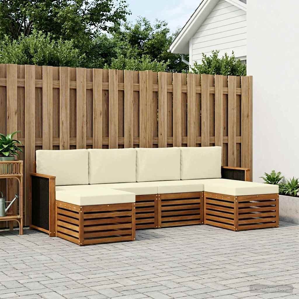 Sofa-Sets Massief Acaciahout is nu te koop bij PeponiXL, paradijselijk wonen!