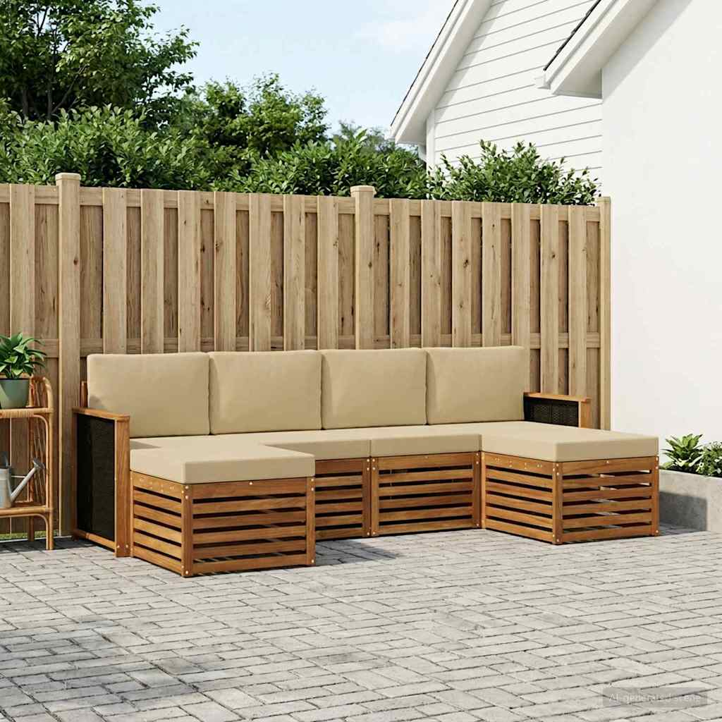 Sofa-Sets Massief Acaciahout is nu te koop bij PeponiXL, paradijselijk wonen!