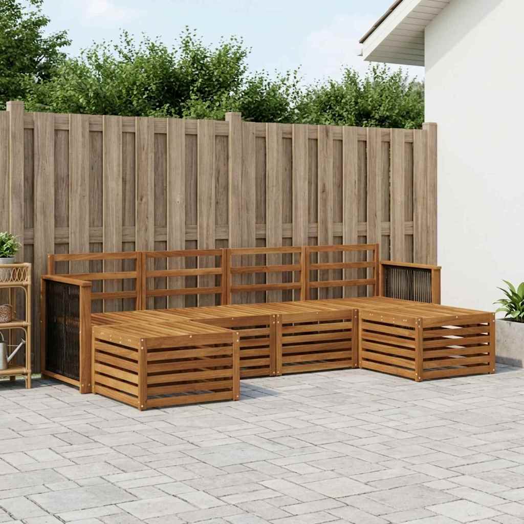 Sofa-Sets Massief Acaciahout is nu te koop bij PeponiXL, paradijselijk wonen!