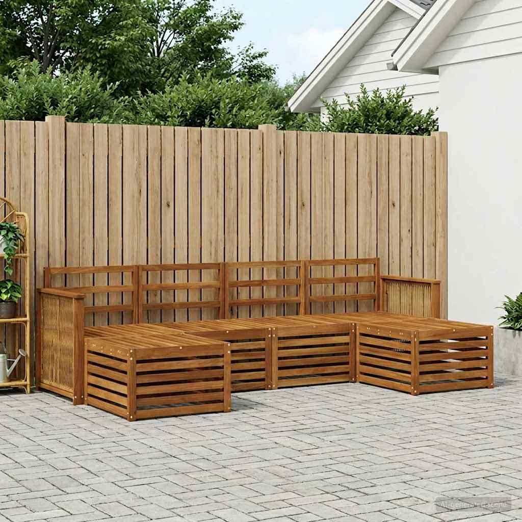 Sofa-Sets Massief Acaciahout is nu te koop bij PeponiXL, paradijselijk wonen!