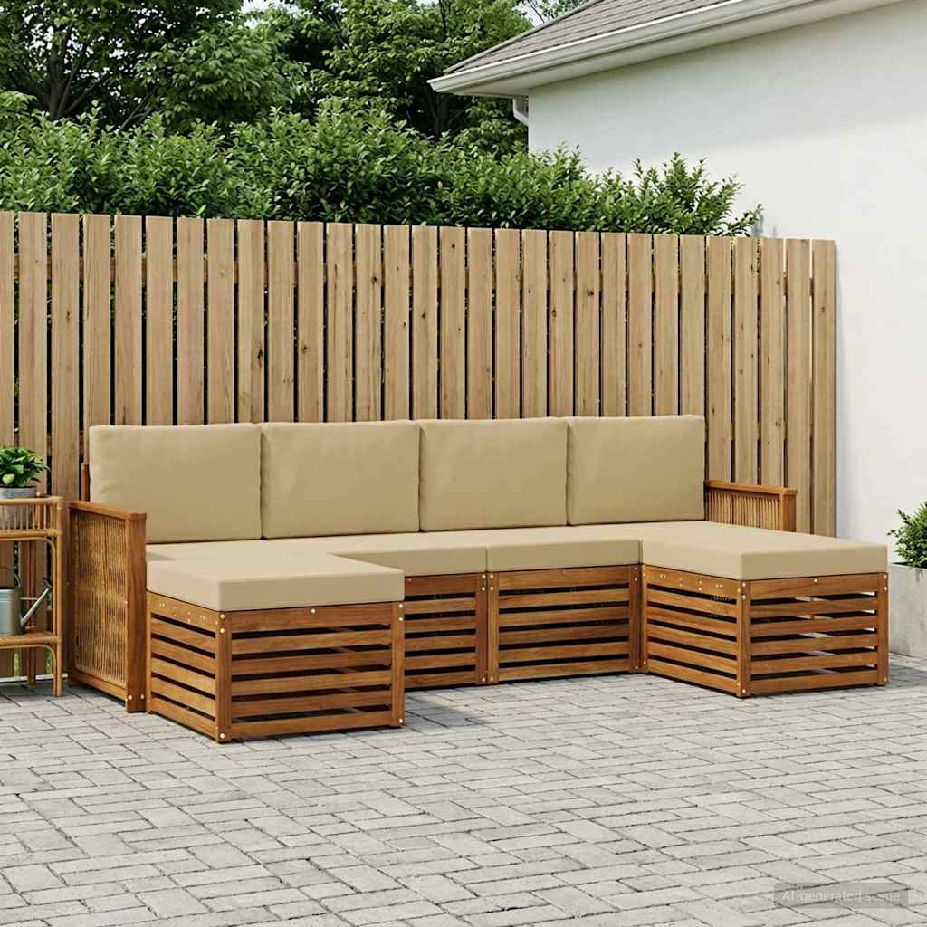 Sofa-Sets Massief Acaciahout is nu te koop bij PeponiXL, paradijselijk wonen!