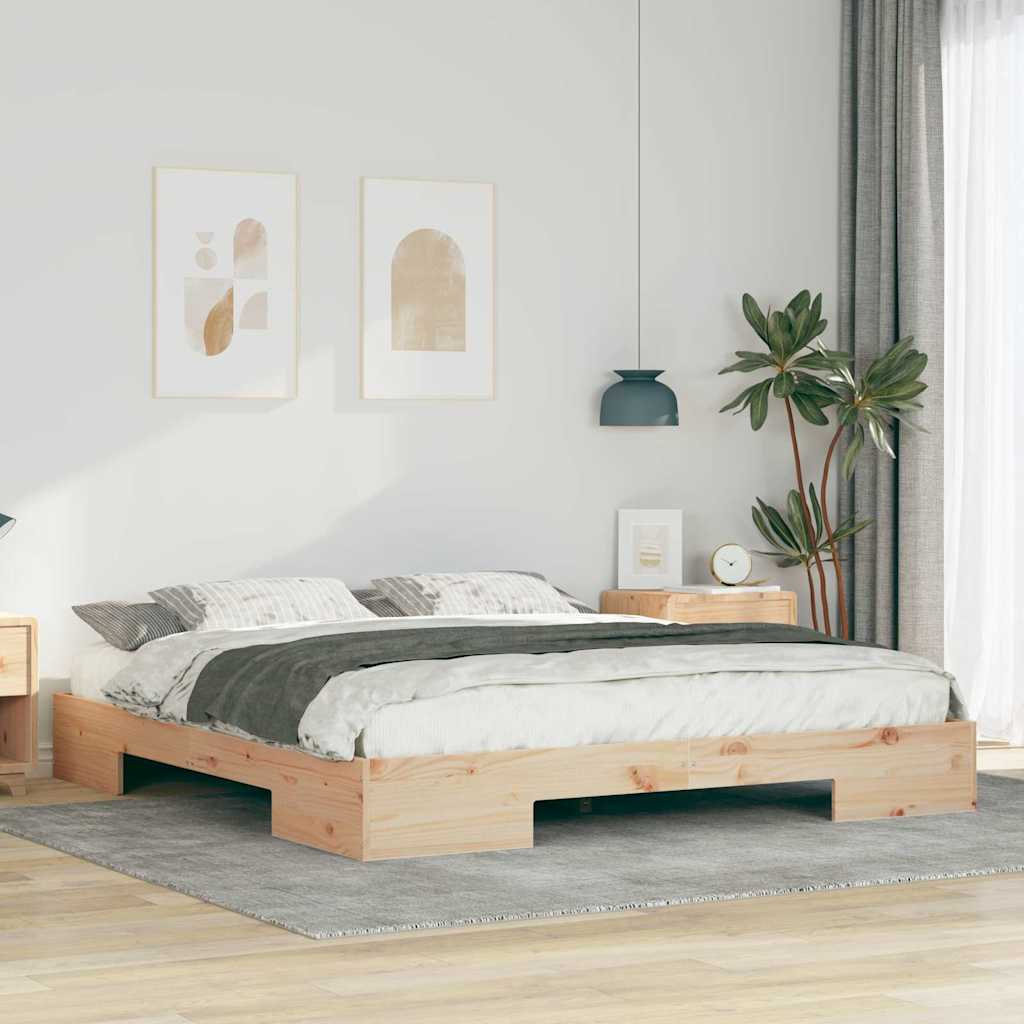 Bedframe Bruin 180 x 200 cm is nu te koop bij PeponiXL, paradijselijk wonen!
