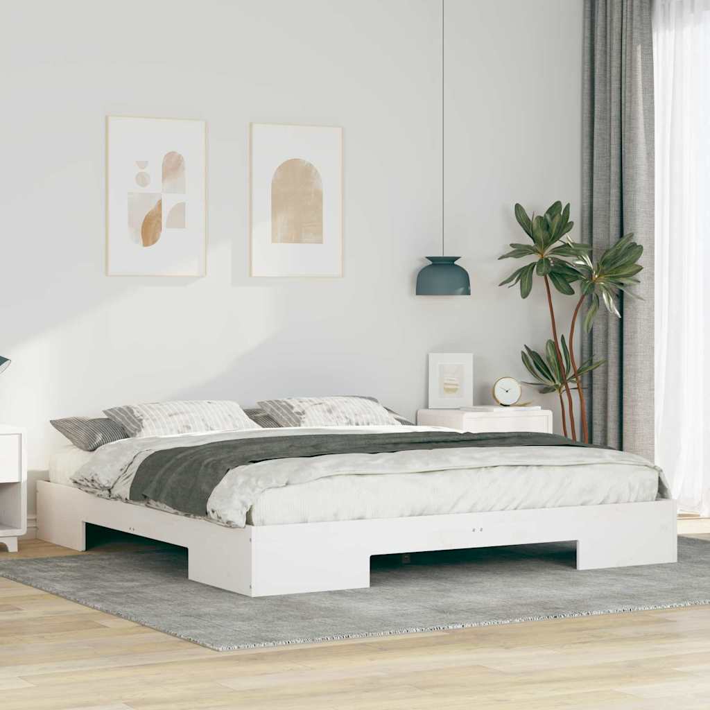 Bedframe Wit 180 x 200 cm is nu te koop bij PeponiXL, paradijselijk wonen!