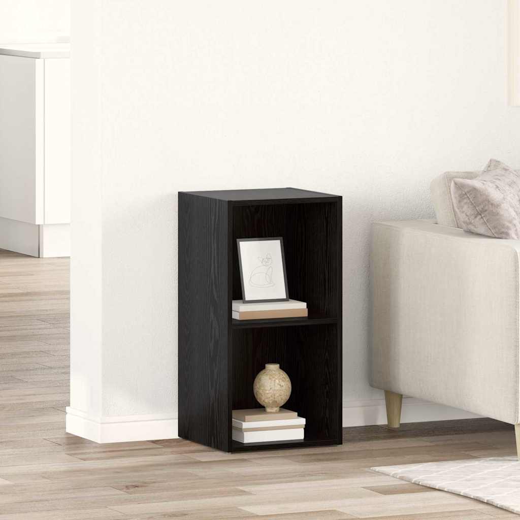 Tv-meubelset Wandgemonteerd Zwart 72 x 35 x 37 cm Bewerkt hout is nu te koop bij PeponiXL, paradijselijk wonen!