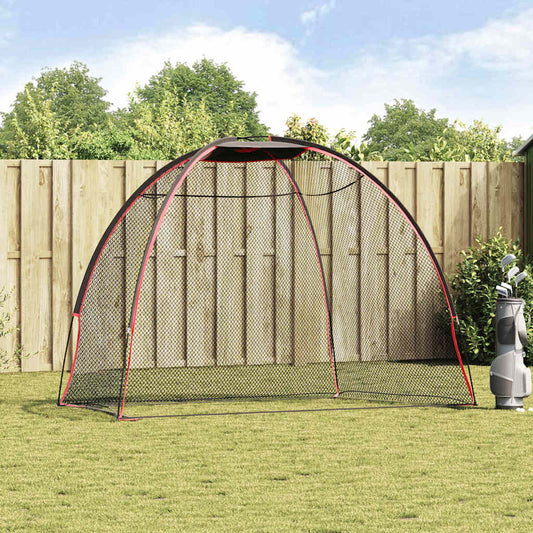 Golf Trainingshulpmiddel Zwart 314 x 150 x 206 cm Polyester is nu te koop bij PeponiXL, paradijselijk wonen!