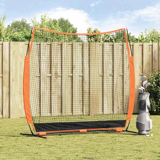 Golf Trainingshulpmiddel Zwart 250 x 106,5 x 210 cm Polyester is nu te koop bij PeponiXL, paradijselijk wonen!