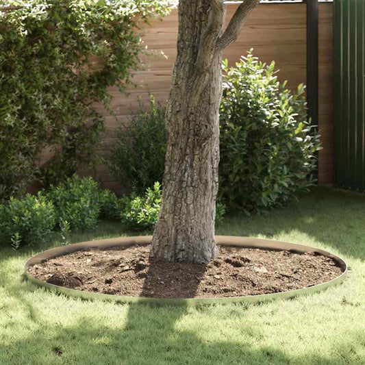 Tuinrand 4 pcs Zilver 450 x 0,05 x 10 cm Gegalvaniseerd staal is nu te koop bij PeponiXL, paradijselijk wonen!