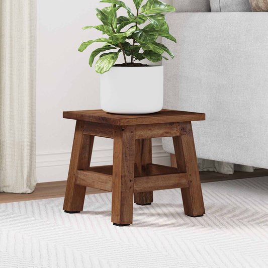 Kruk Naturel 26 x 26 x 26 cm Mahoniehout is nu te koop bij PeponiXL, paradijselijk wonen!