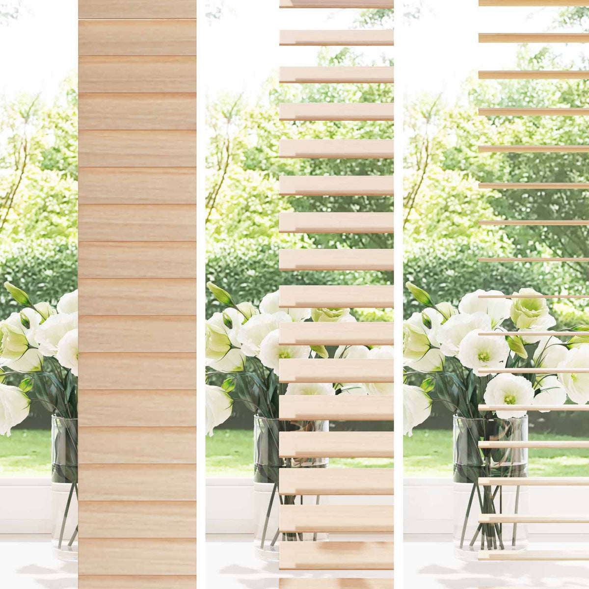 Jaloezie Eiken Look 150 x 250 cm 35 mm Massief Paulowniahout is nu te koop bij PeponiXL, paradijselijk wonen!