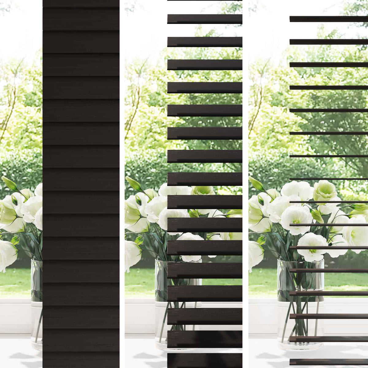 Jaloezie Donkerbruin 95 x 160 cm 35 mm Massief Paulowniahout is nu te koop bij PeponiXL, paradijselijk wonen!