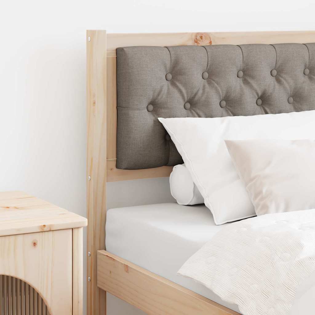 Hoofdbord Anders Bruin en taupe 80 cm Massief grenenhout is nu te koop bij PeponiXL, paradijselijk wonen!