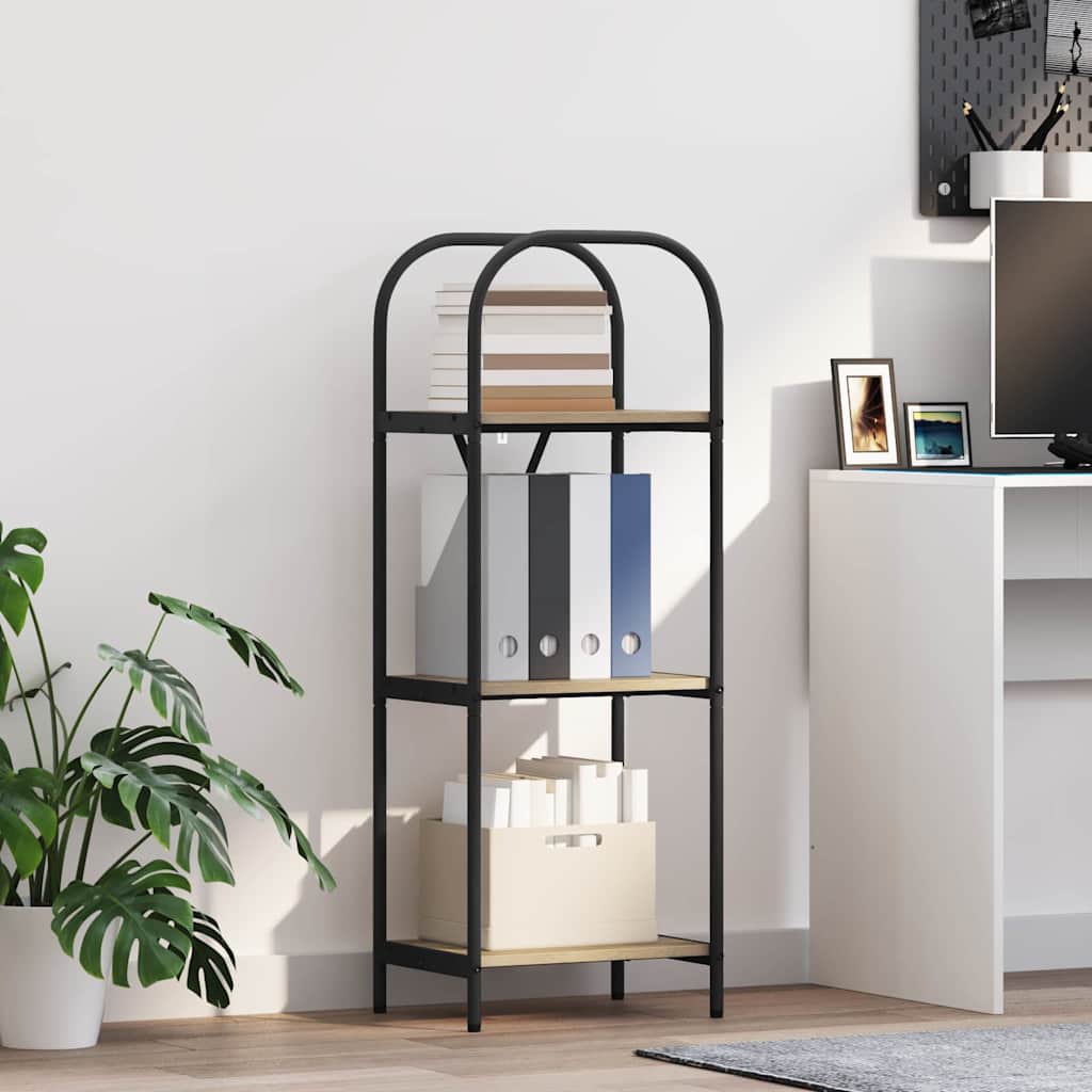 Boekenkast Sonoma Eiken 40 x 30 x 109 cm Bewerkt hout is nu te koop bij PeponiXL, paradijselijk wonen!