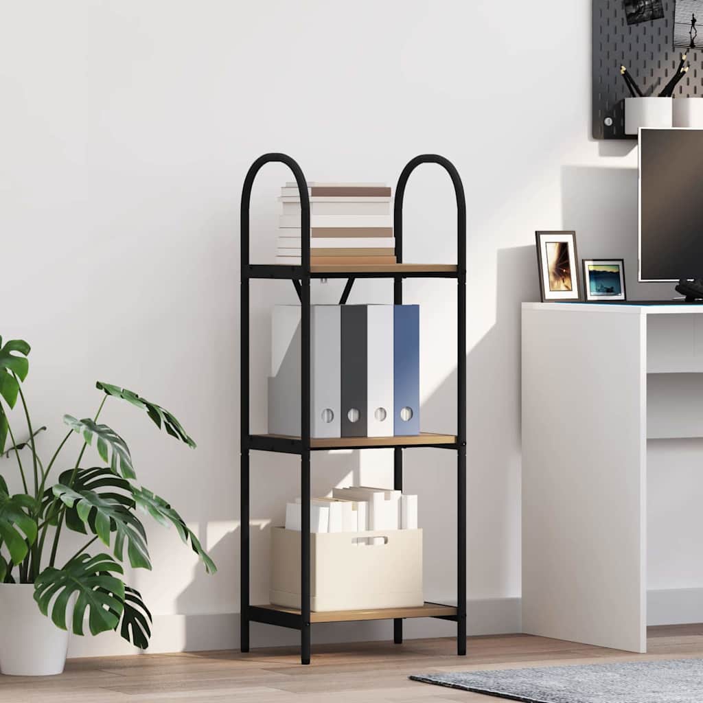 Boekenkast Artisan Eiken 40 x 30 x 109 cm Bewerkt hout is nu te koop bij PeponiXL, paradijselijk wonen!