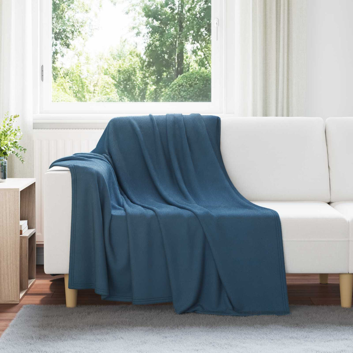 Kleden 24 pcs Marineblauw 200 x 150 cm Fleece is nu te koop bij PeponiXL, paradijselijk wonen!
