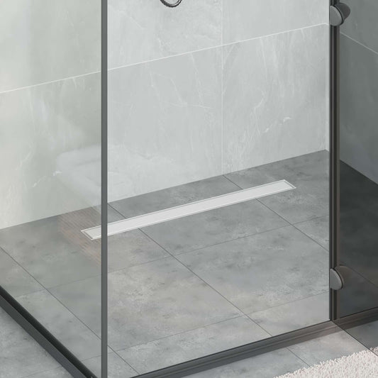 2 in 1 Doucheafvoer Zilver 80 cm Roestvrij staal 304 is nu te koop bij PeponiXL, paradijselijk wonen!