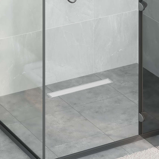 2 in 1 Doucheafvoer Zilver 60 cm Roestvrij staal 304 is nu te koop bij PeponiXL, paradijselijk wonen!