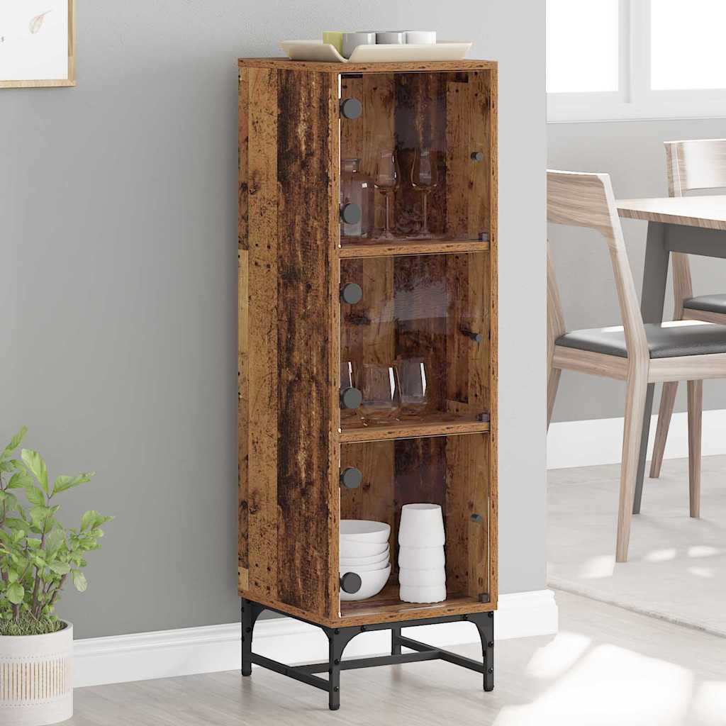 Dressoir Oudhout 35 x 37 x 117 cm is nu te koop bij PeponiXL, paradijselijk wonen!
